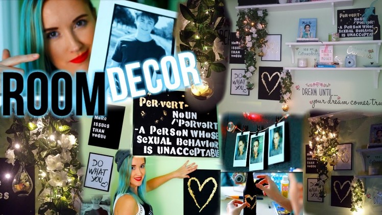 DIY Tumblr Room.Dorm Decor & Desk Organization Ideas ♡ Anastasia Cheva