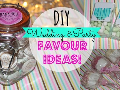 DIY Wedding Favours! Pinterest Inspired, Easy & Affordable -Wedding Series