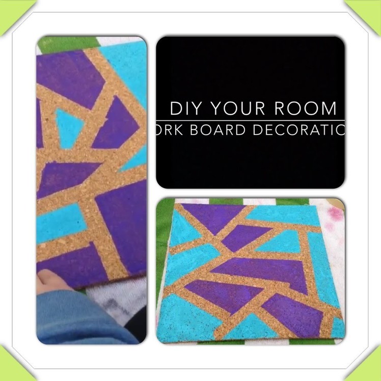 DIY Your Room: Cork Board Decorations