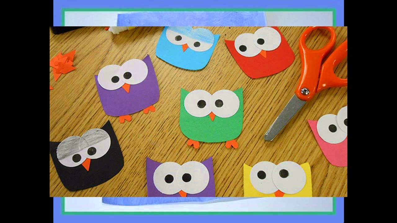 Easy DIY construction paper crafts