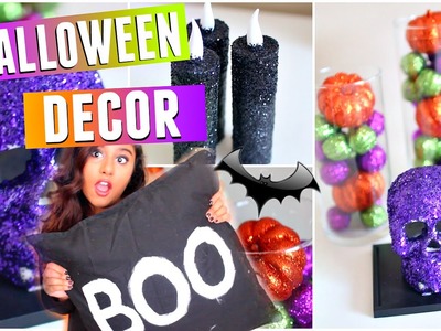 Easy & Fun DIY Halloween Decor! Affordable Room Decorations 2015