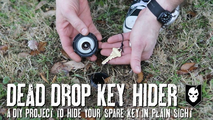 Hide your Spare Key Like a Spy with this DIY Dead Drop Key Hider