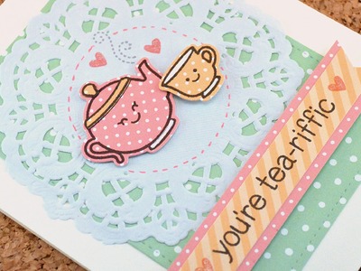 How to make a simple paper-pieced card