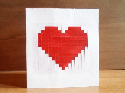 Make a Cool Pixel Heart Card - DIY Crafts - Guidecentral
