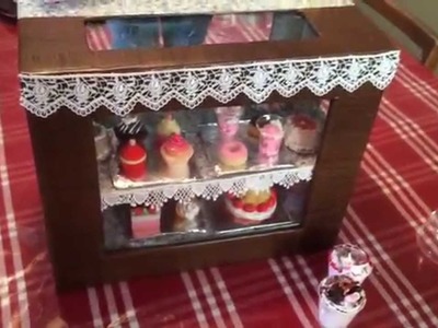 Patisserie.Bakery counter for AG dolls DIY