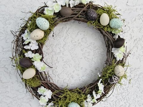 12 Adorable DIY Spring Easter Wreaths | GH