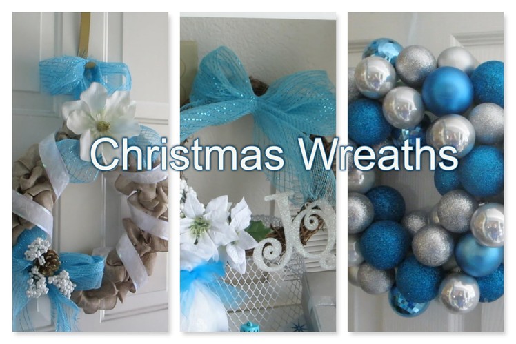 3 Easy DIY Christmas Wreaths 2014 - AlyssaFaye