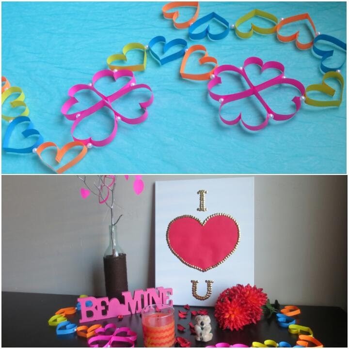 3 Easy DIY Decoration Ideas For Valentine's Day-Valentine Week