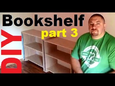 DIY 3.0 Build Hardwood Bookshelves, Book Cases, Entertainment Center, Storage Shelves, Utility Shelf