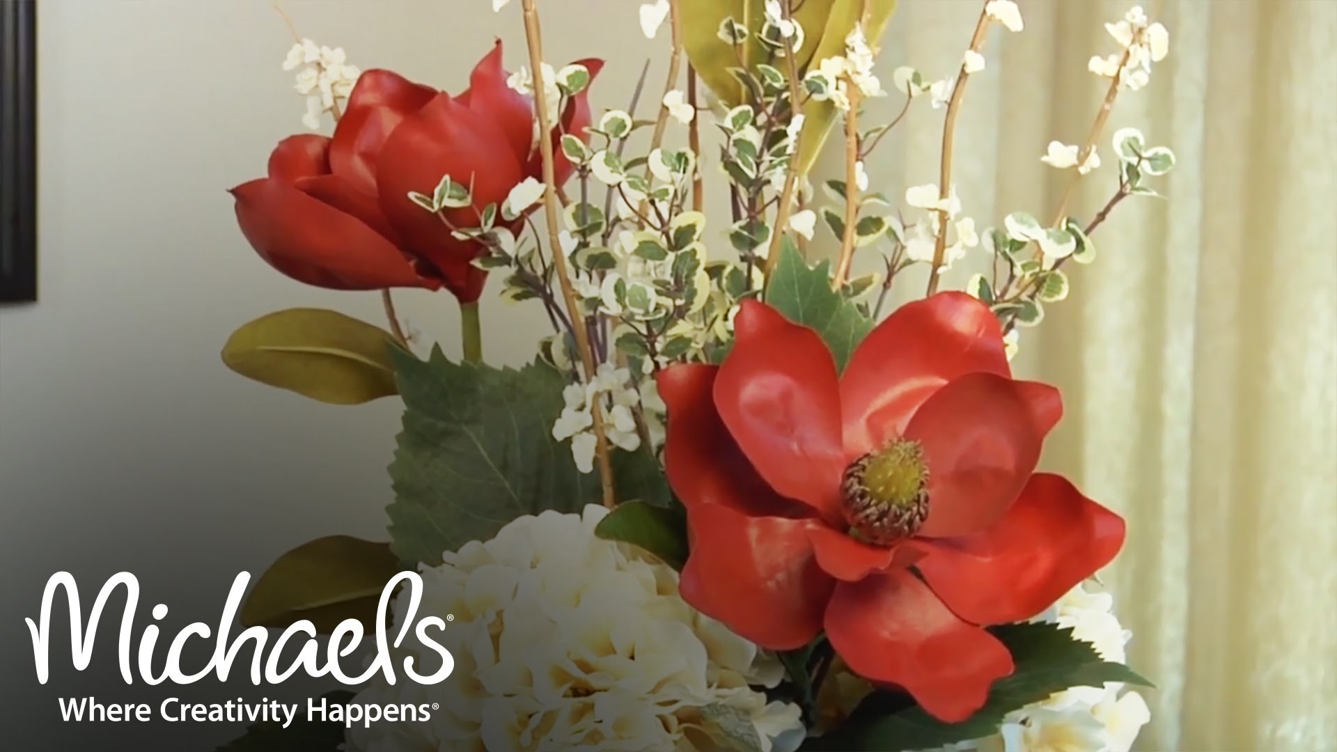 DIY Beginners Guide to Floral Arrangements, Michaels