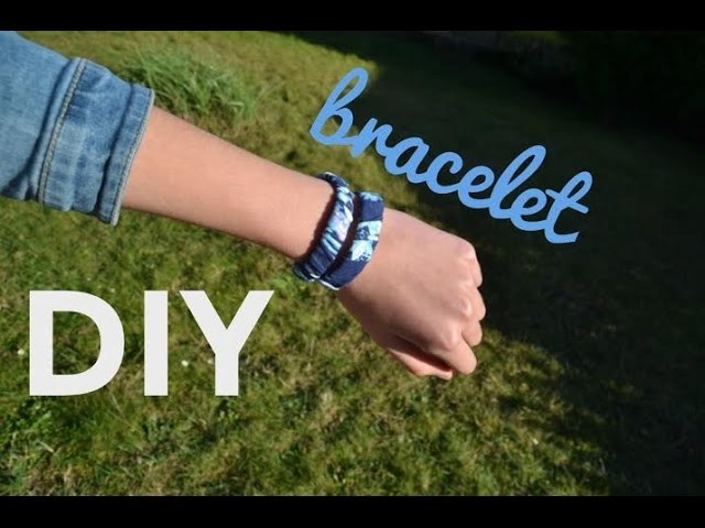 ✄ DIY: Bracelet Tissu-Bouteille☆Fabric-Bottle Bracelet ☆ [Julie]