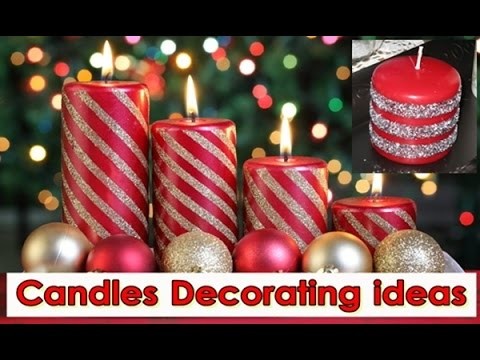 DIY Candles Decorating ideas, Colorful Candle Decor Tips