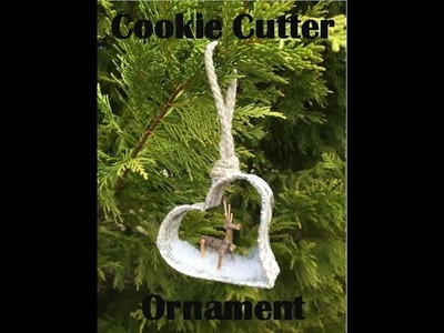 DIY Cookie Cutter Christmas Ornament