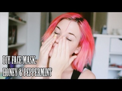 DIY Face Mask; Honey & Peppermint