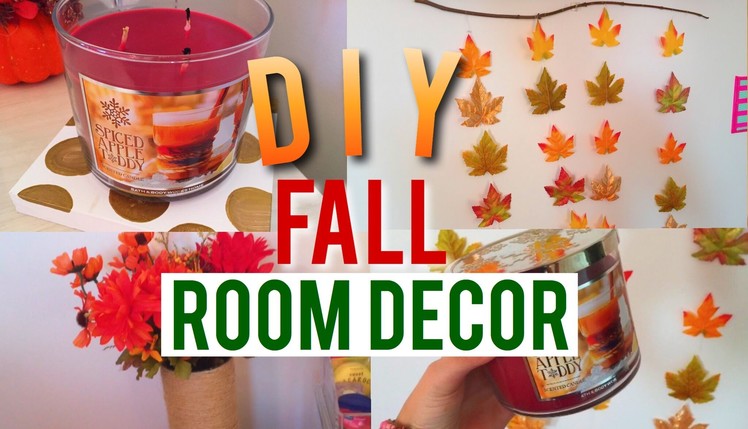 DIY fall room decor 2015!
