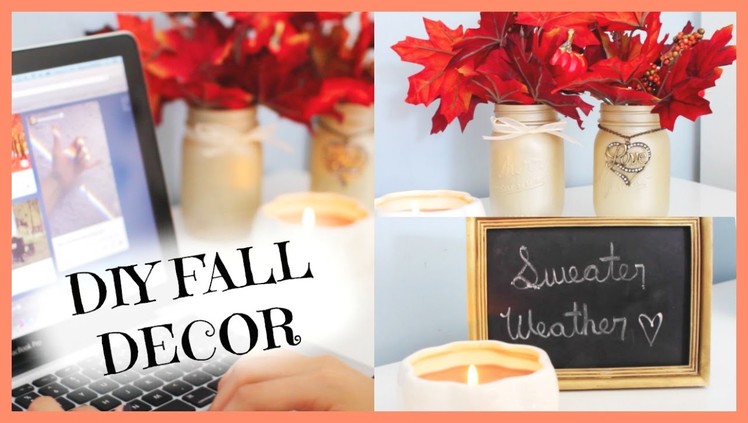 DIY Fall Room Decor | Spice Up Your Space!