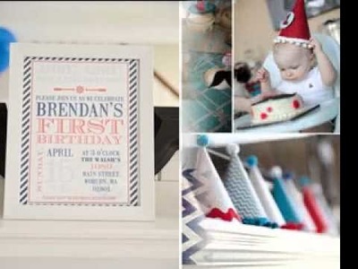 DIY First birthday party ideas for boys