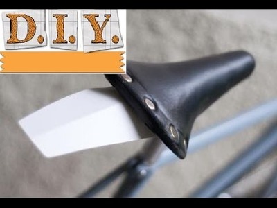 DIY : How to make your own bicycle ass saver