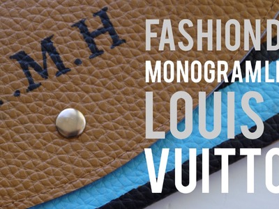 DIY Louis Vuitton LV Inspired Monograming | Melbournianmama