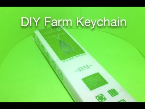 DIY Mini Farm Keychain