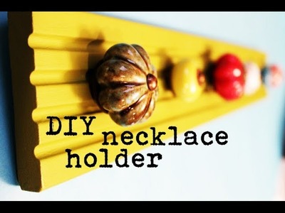 DIY Necklace Holder