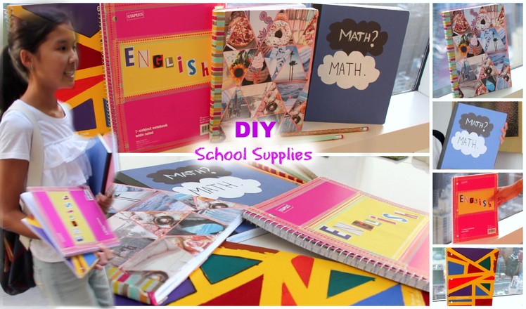 DIY School Supplies Ideas: Back To School 2015