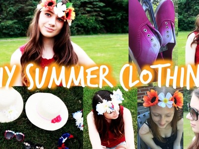 DIY Summer Clothing Sunglasses, Hats, Flower Crowns+