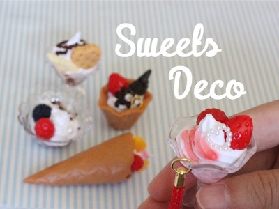 DIY Sweets Deco Sundaes Progress Video ~ Daiso Products and Fuwa Fuwa Mousse Clay!