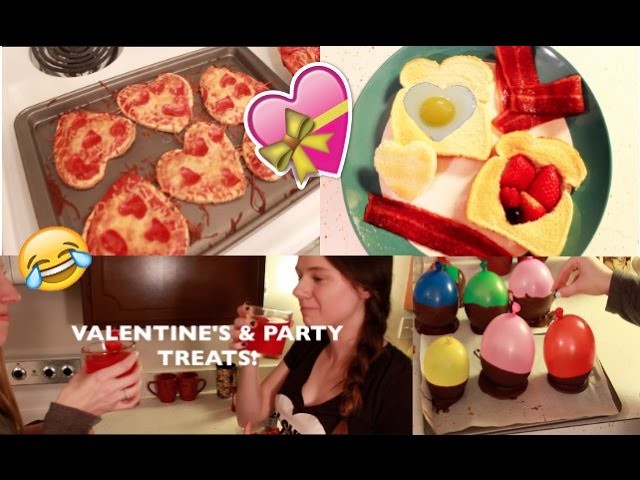 DIY VALENTINE'S DAY and PARTY TREATS