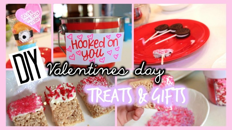 DIY Valentine's day treats +gift ideas!