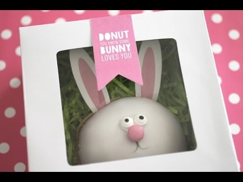 Easter DIY Donut Bunny