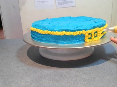 Easy DIY Cake Decor : Batman cake