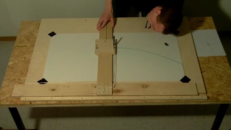EN; DIY: Making of a tool to draw.construct a parabola