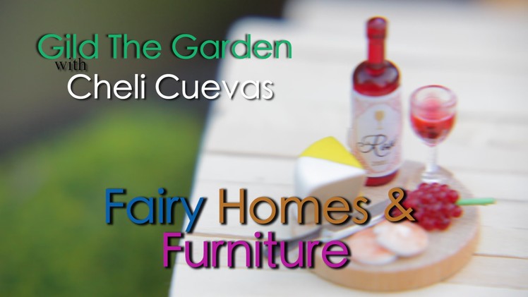 Fairy Garden Homes & Furniture!!! ~ DIY