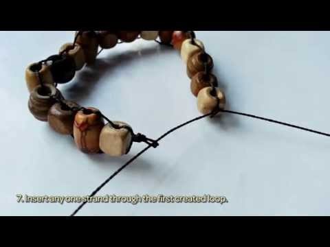 How To Created A Mixed Wooden Beaded Bracelet - DIY Crafts Tutorial - Guidecentral
