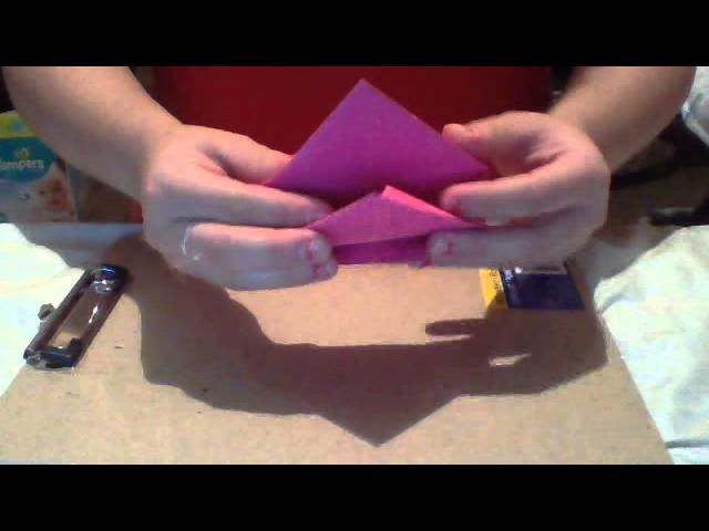 How to make a Construction paper heart