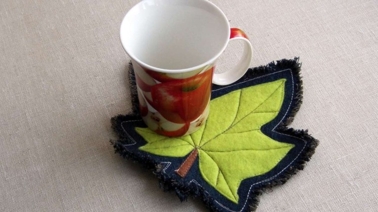 How To Make An Autumn Leaf Coaster - DIY Crafts Tutorial - Guidecentral