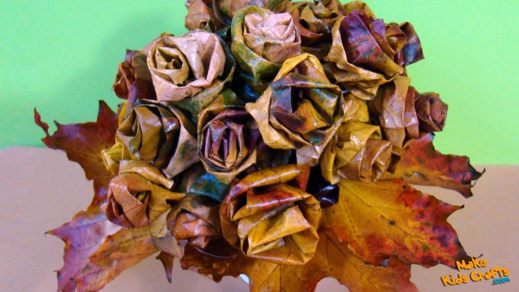 How to make Maple Leaf Roses? DIY