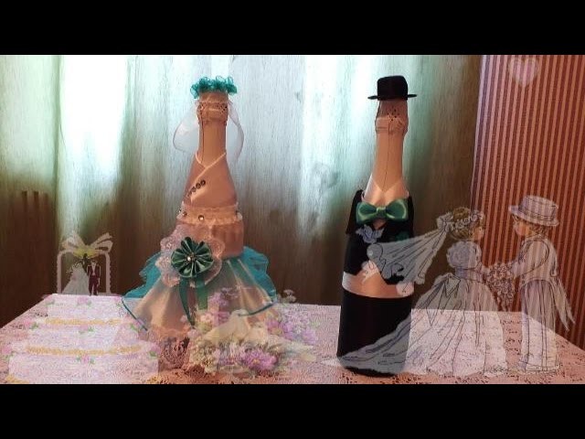 How to make the decor of the wedding the groom Bottle D.I.Y. Wedding Favors ideas. 
