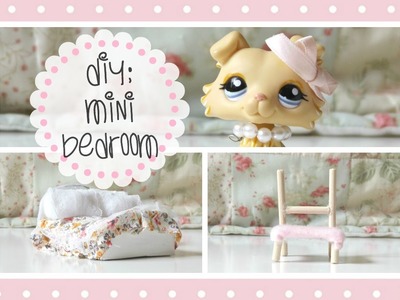 ♡ LPS DIY: Mini Bedroom ♡