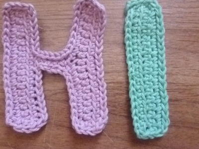 Make a Crochet Alphabet Letter I - DIY Crafts - Guidecentral