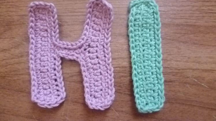 Make a Crochet Alphabet Letter I - DIY Crafts - Guidecentral