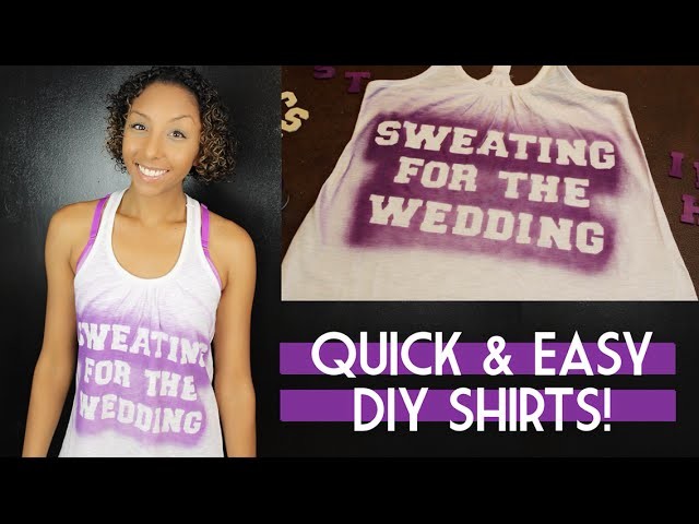 Quick & Easy DIY Shirts! | BiancaReneeToday