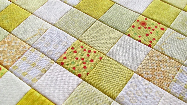 Sew Small Squares of Fabric Easily - DIY Crafts - Guidecentral