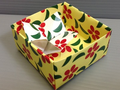 Simple Flowers Patterns Origami Paper