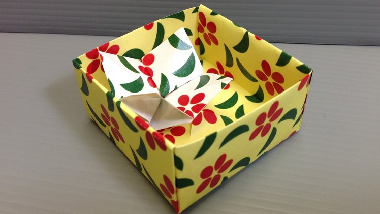 Simple Flowers Patterns Origami Paper