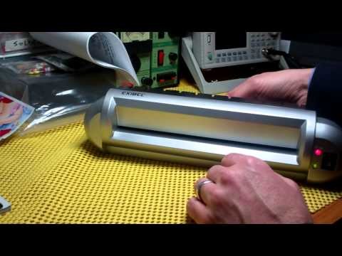 Toner Transfer for DIY PCB - using a laminator
