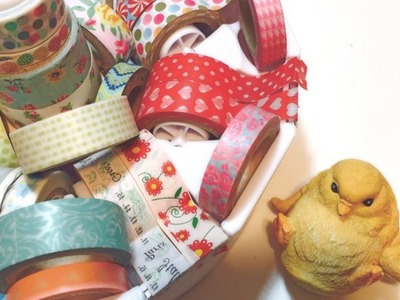 Washi Tape Storage D.I.Y Ideas and Collection