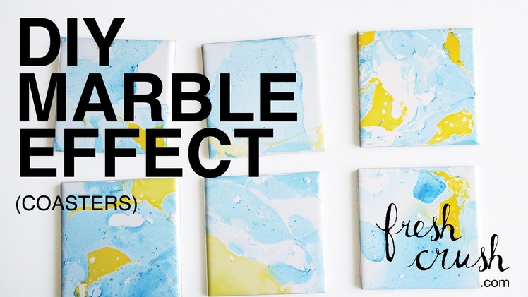 Add a DIY marble effect to just about anything!