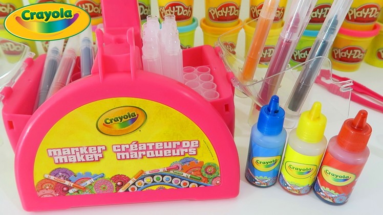 Crayola Marker Maker PINK Edition Play Kit | Easy DIY Make Your Own Color Markers!